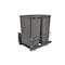 Rev-A-Shelf Steel, Orion Gray, 14.75 in W, 22.88 in H, 22.25 in D, 22.25 in L, Orion Gray 53WC-2150SCDM-213 - alternate 1